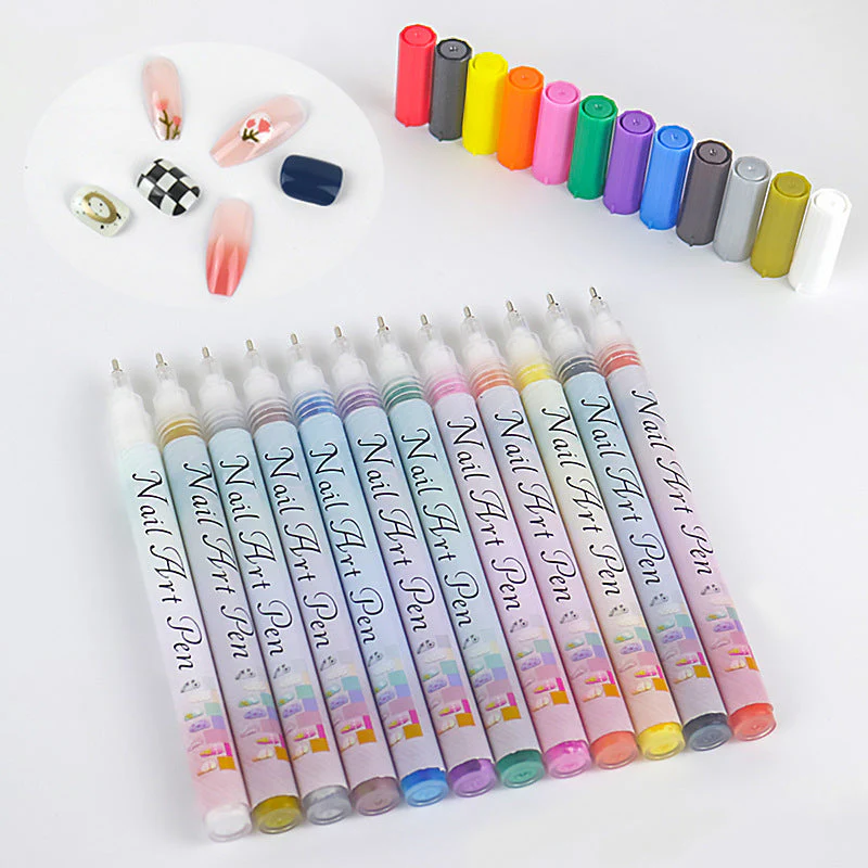💅New In 40%off🎁12-Color Professional Nail Art Pen - Image 24