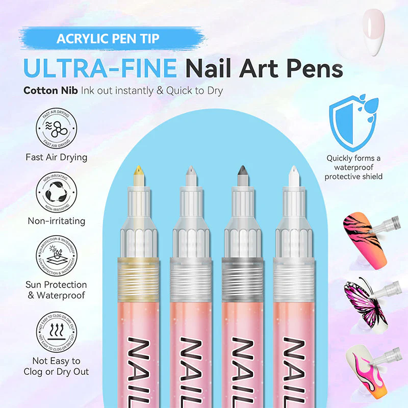 💅New In 40%off🎁12-Color Professional Nail Art Pen - Image 5