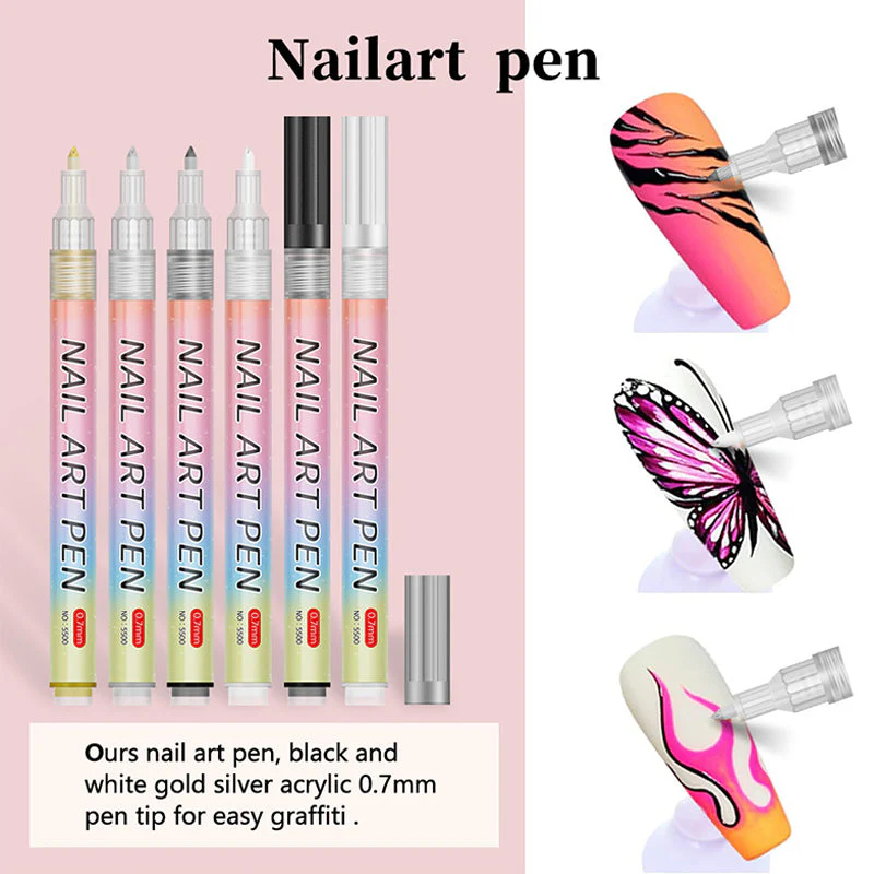 💅New In 40%off🎁12-Color Professional Nail Art Pen - Image 7