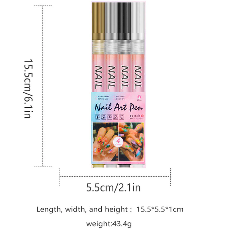 💅New In 40%off🎁12-Color Professional Nail Art Pen - Image 9