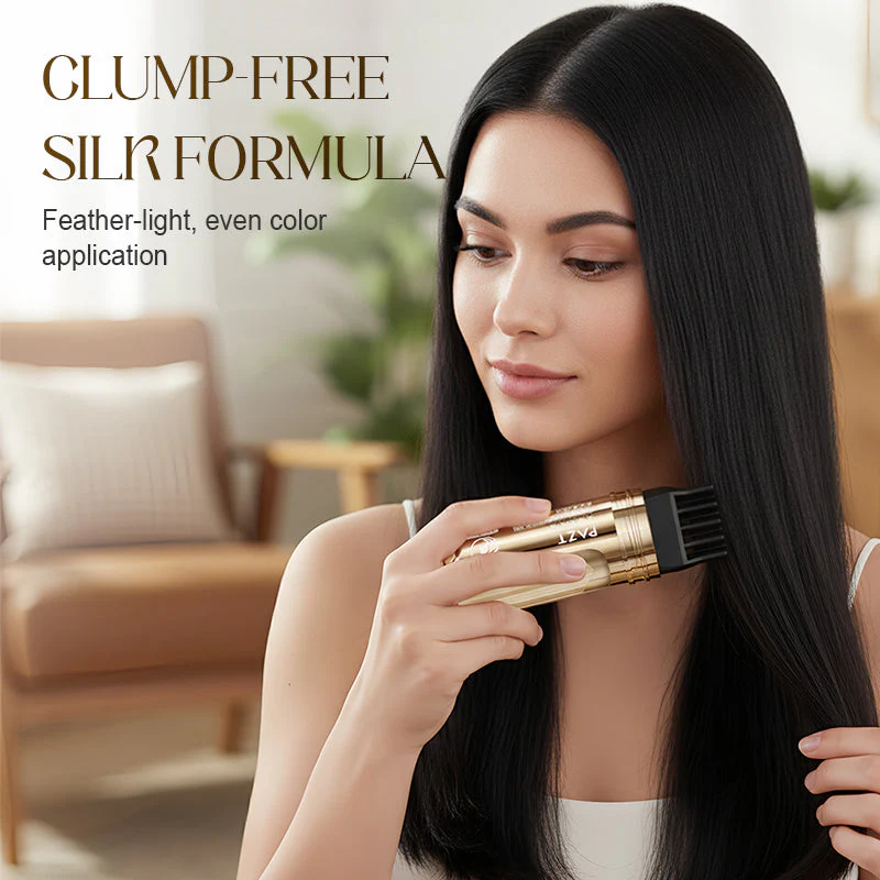 ✨ 2-IN-1 HAIR DYE COMB - Precision Application for Gray Coverage, Non-Drip Formula with Nourishing Argan Oil, 5 Min Processing Time 🌸🧴 - Image 5