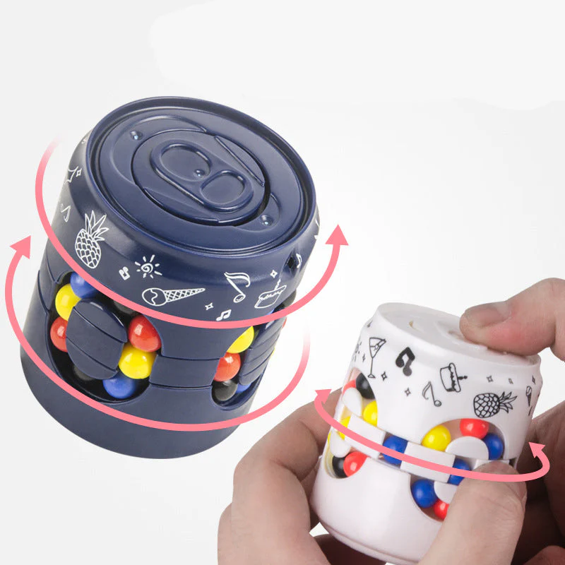 🎁Christmas Gift 🎄2-in-1 Educational Can Fidget Spinner Toy - Image 4