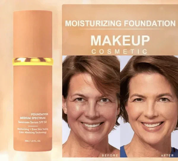 🔥2026 Hot Sale 40% OFF✨⚡ 50K+ SOLD! 🎁4-in-1 Perfecting Foundation – High Coverage, SPF & All-Day Hydration 🤍✨ - Image 3