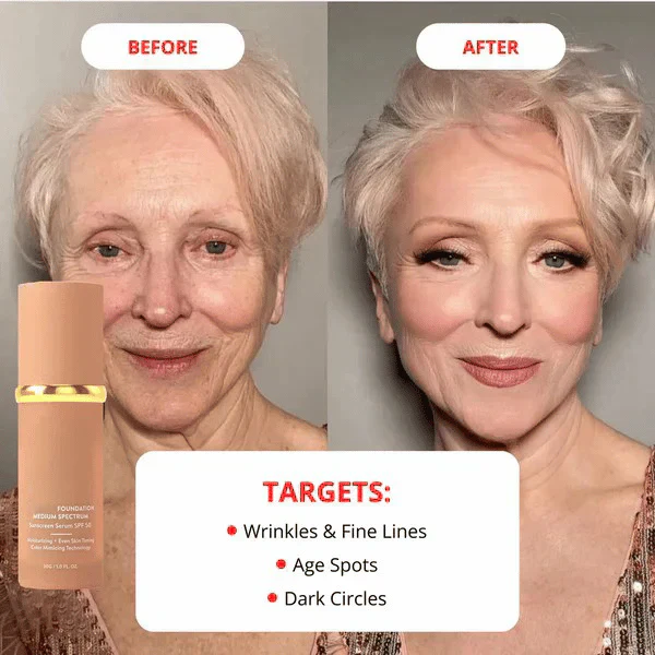🔥2026 Hot Sale 40% OFF✨⚡ 50K+ SOLD! 🎁4-in-1 Perfecting Foundation – High Coverage, SPF & All-Day Hydration 🤍✨ - Image 4