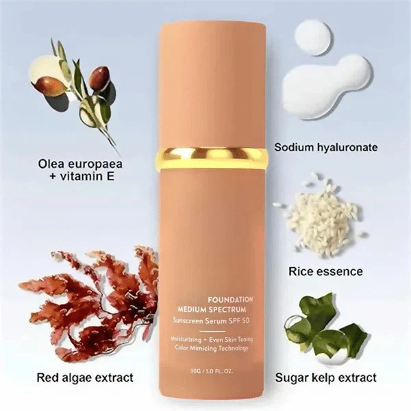 🔥2026 Hot Sale 40% OFF✨⚡ 50K+ SOLD! 🎁4-in-1 Perfecting Foundation – High Coverage, SPF & All-Day Hydration 🤍✨ - Image 9