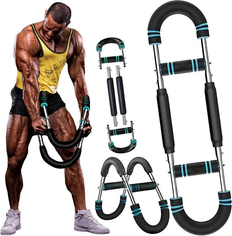 ✨🔥Adjustable weight bar for arm trainers, arm and torso strength training equipment, portable training device for home gyms and fitness - Image 2