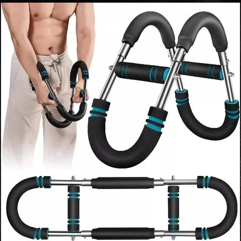 ✨🔥Adjustable weight bar for arm trainers, arm and torso strength training equipment, portable training device for home gyms and fitness - Image 7