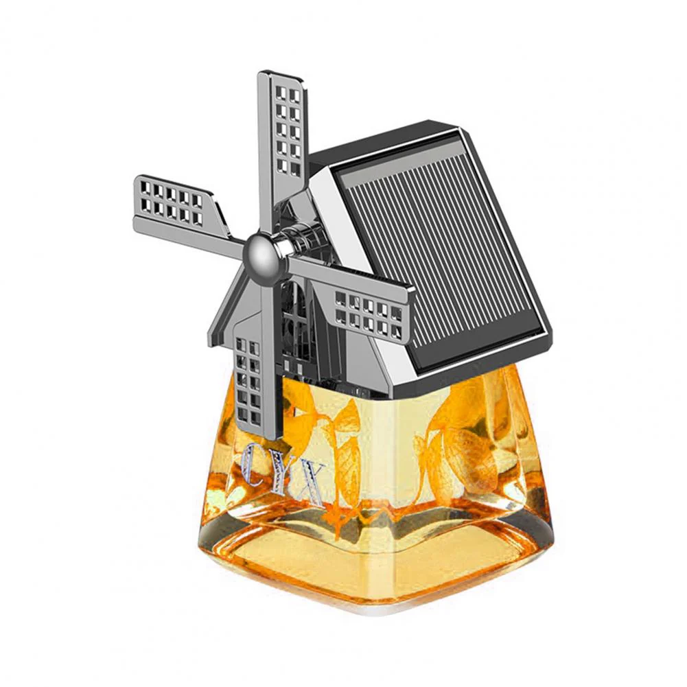 Windmill Solar Energy Rotating Aromatherapy Car Air Freshener（50% OFF） - Image 10