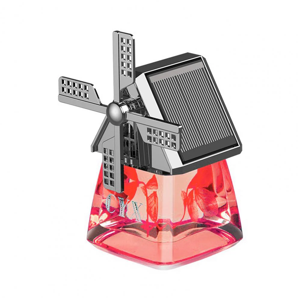 Windmill Solar Energy Rotating Aromatherapy Car Air Freshener（50% OFF） - Image 9