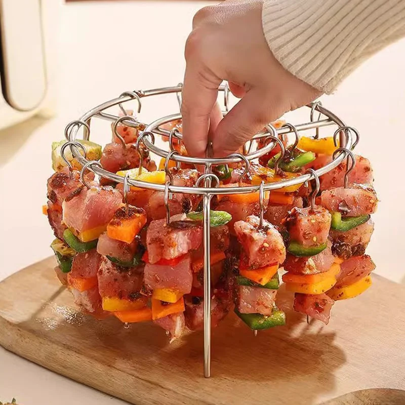 🥩Air Fryer Barbecue Grill Vertical Kebab Grill + Free Heat-Resistant Gloves🍤 - Image 5