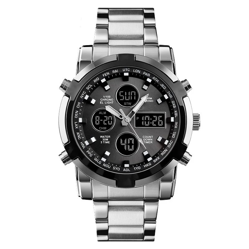 ⌚40% OFF!⚡ Men‘s Military Watch – Analog-Digital Display, Waterproof & Shock-Resistant 🛡️ - Image 10
