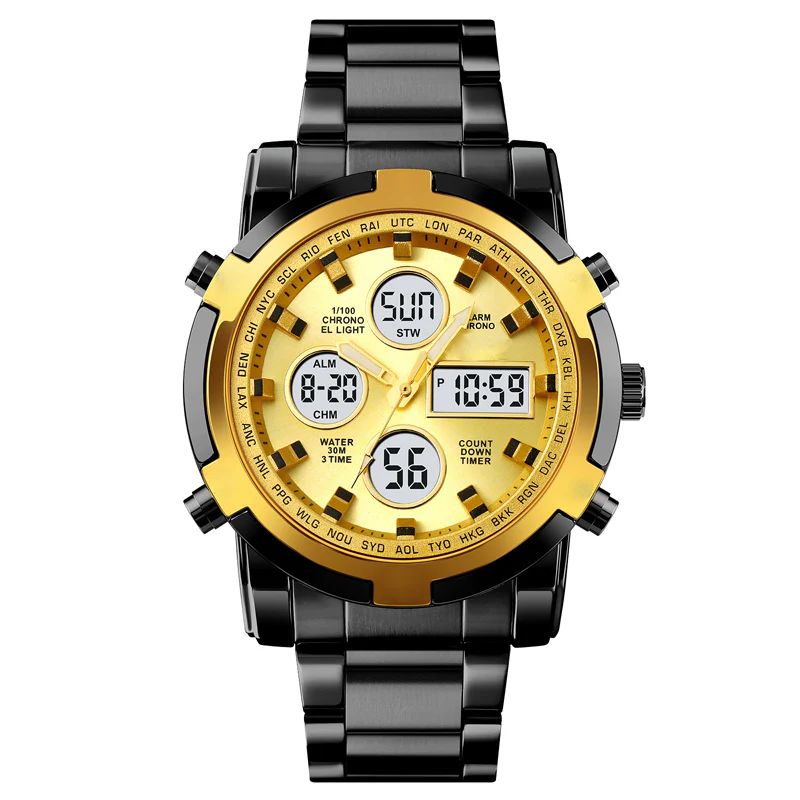 ⌚40% OFF!⚡ Men‘s Military Watch – Analog-Digital Display, Waterproof & Shock-Resistant 🛡️ - Image 11