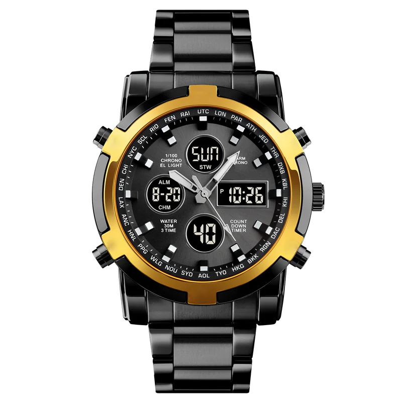 ⌚40% OFF!⚡ Men‘s Military Watch – Analog-Digital Display, Waterproof & Shock-Resistant 🛡️ - Image 12
