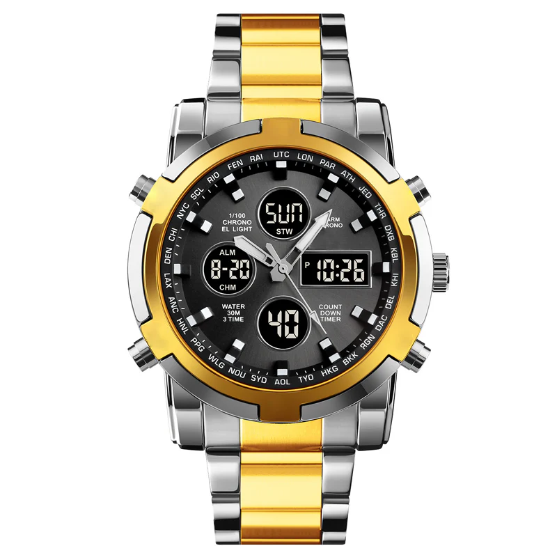 ⌚40% OFF!⚡ Men‘s Military Watch – Analog-Digital Display, Waterproof & Shock-Resistant 🛡️ - Image 13