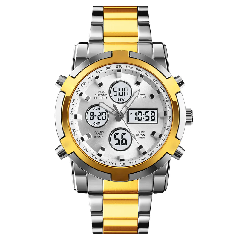 ⌚40% OFF!⚡ Men‘s Military Watch – Analog-Digital Display, Waterproof & Shock-Resistant 🛡️ - Image 15