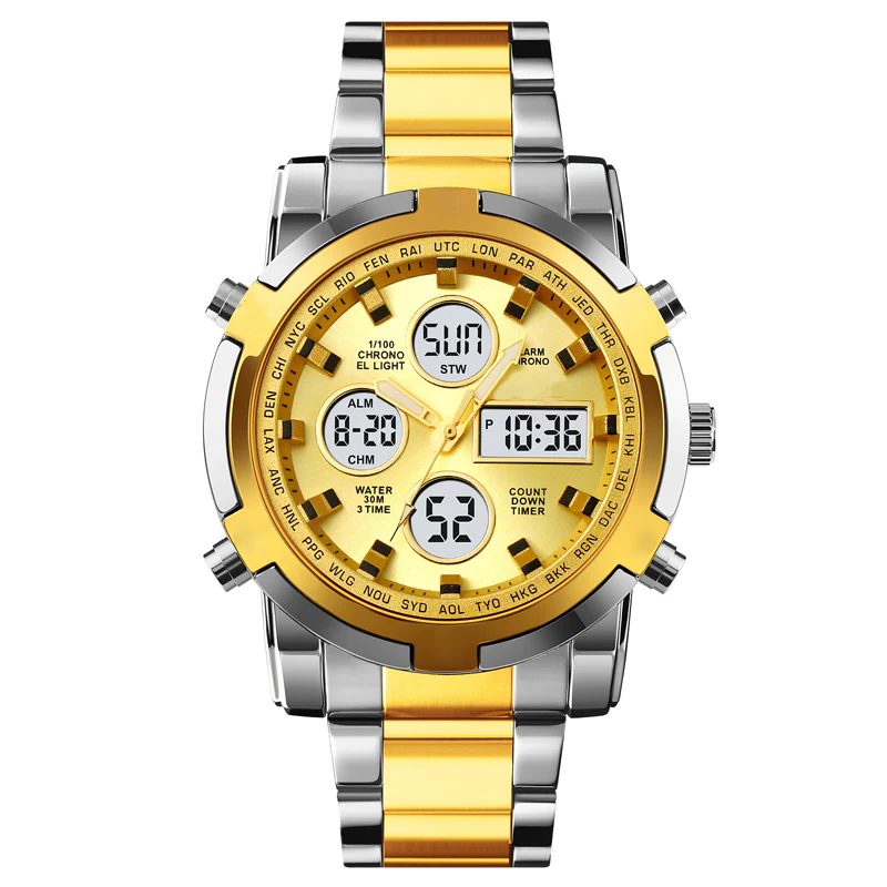 ⌚40% OFF!⚡ Men‘s Military Watch – Analog-Digital Display, Waterproof & Shock-Resistant 🛡️ - Image 16
