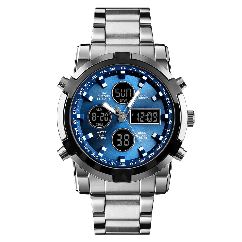 ⌚40% OFF!⚡ Men‘s Military Watch – Analog-Digital Display, Waterproof & Shock-Resistant 🛡️ - Image 7