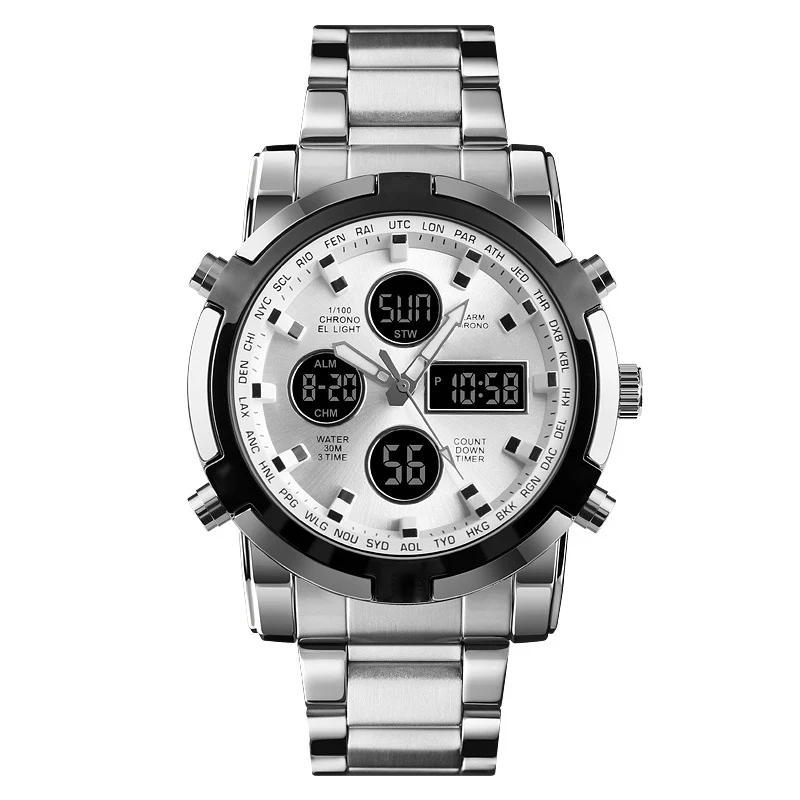 ⌚40% OFF!⚡ Men‘s Military Watch – Analog-Digital Display, Waterproof & Shock-Resistant 🛡️ - Image 8