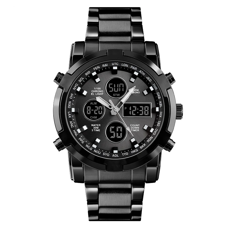⌚40% OFF!⚡ Men‘s Military Watch – Analog-Digital Display, Waterproof & Shock-Resistant 🛡️ - Image 9