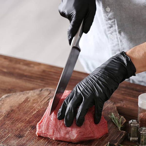 Disposable Nitrile Non-Slip Anti-Scratch Gloves - Image 5