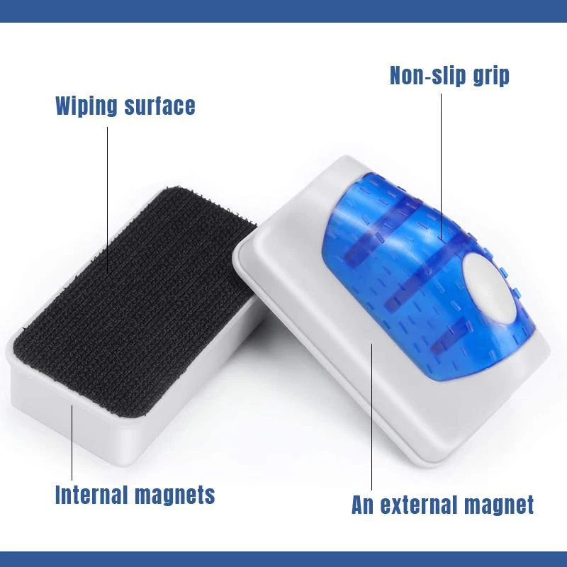 Aquarium Cleaner Fish Tank Magnetic Double Sides Brush - Image 2