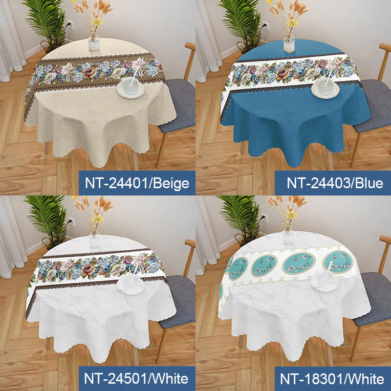 Waterproof and oil-proof embroidered tablecloth - Image 4