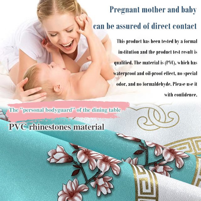 Waterproof and oil-proof embroidered tablecloth - Image 5