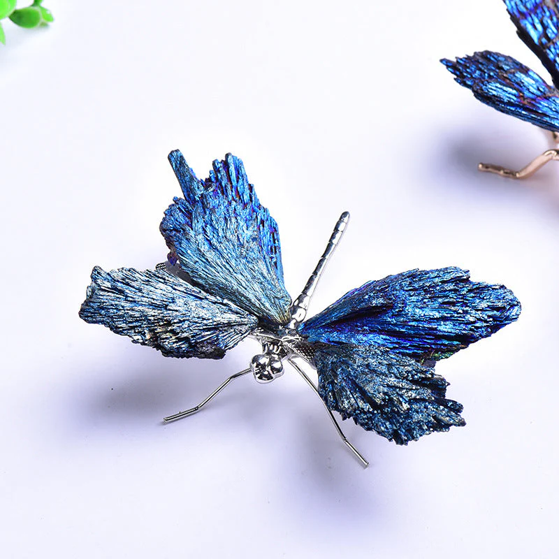 Aura Tourmaline Kyanite Dragonely - Image 11