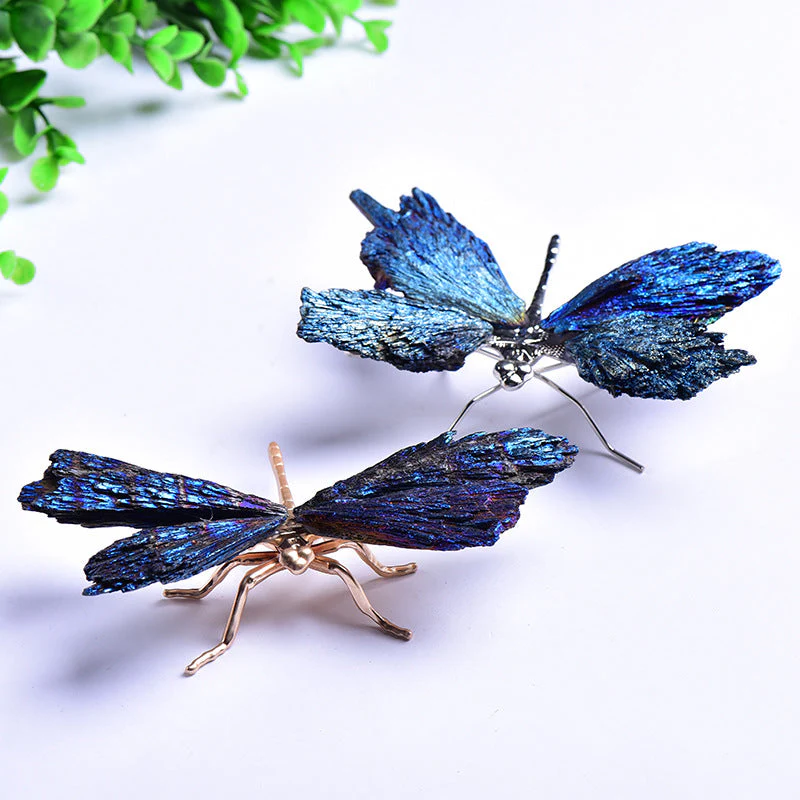 Aura Tourmaline Kyanite Dragonely - Image 13