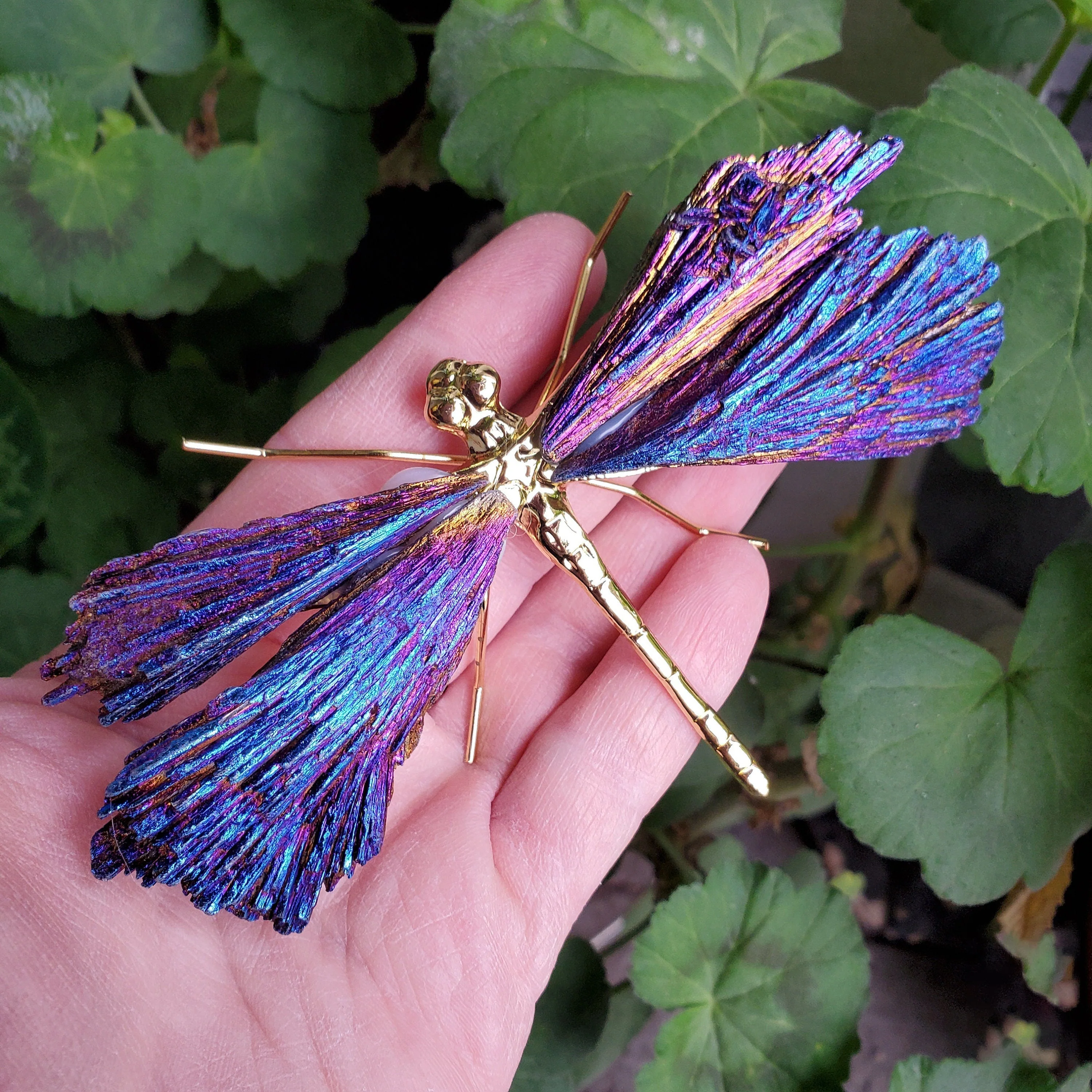 Aura Tourmaline Kyanite Dragonely - Image 3