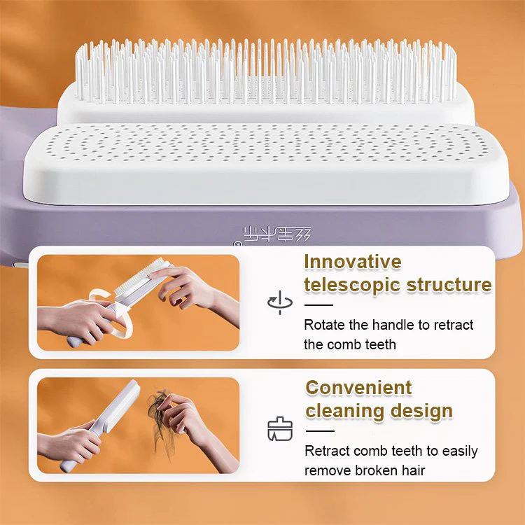Automatic Cleaning Rotating Lifting Comb - Image 4