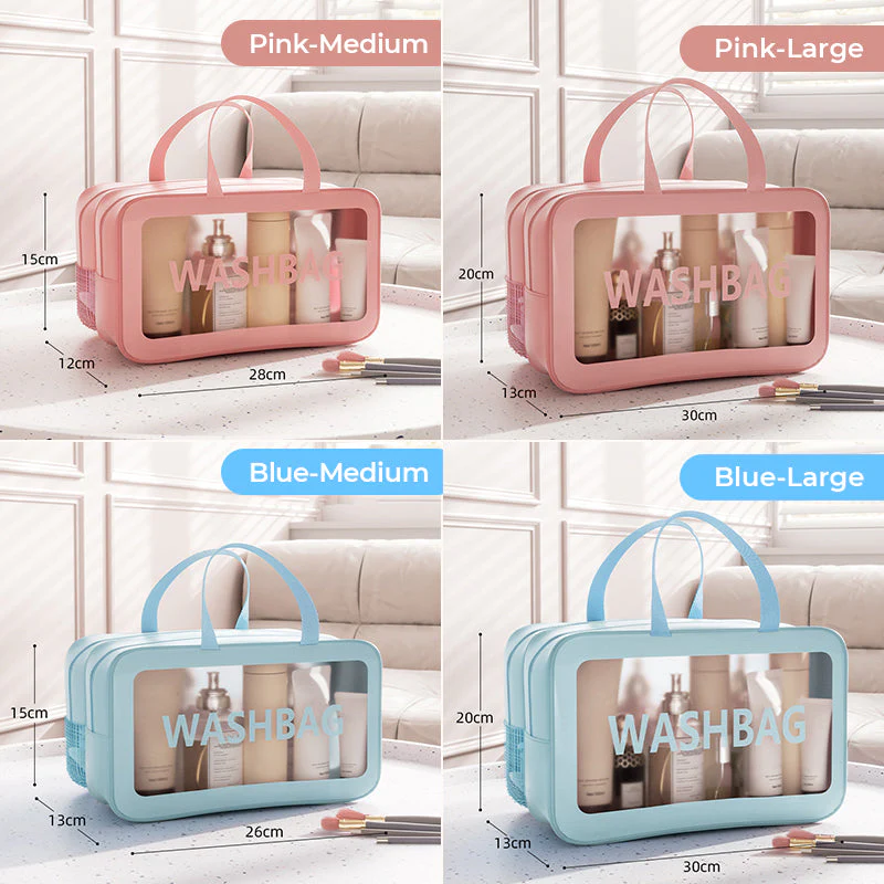 Dry and wet separation large-capacity cosmetic bag - Image 4