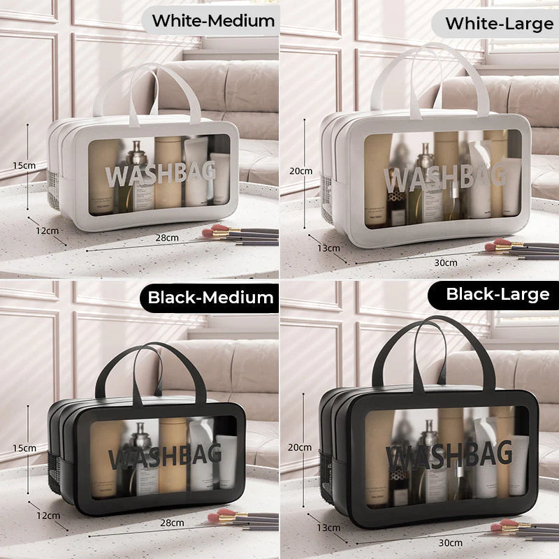 Dry and wet separation large-capacity cosmetic bag - Image 5