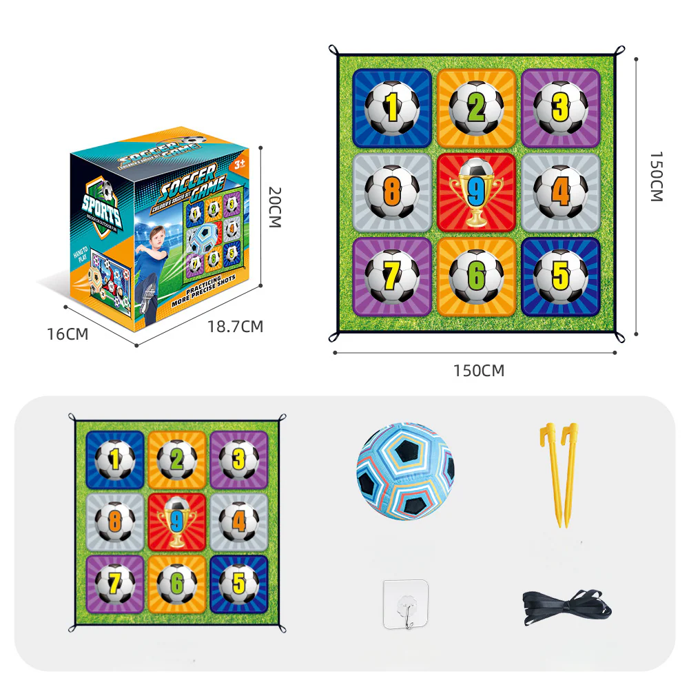 ⚽Soccer Ball Game Set – Complete with Goal & Pump, Outdoor Play & Skill Development ✨ - Image 12
