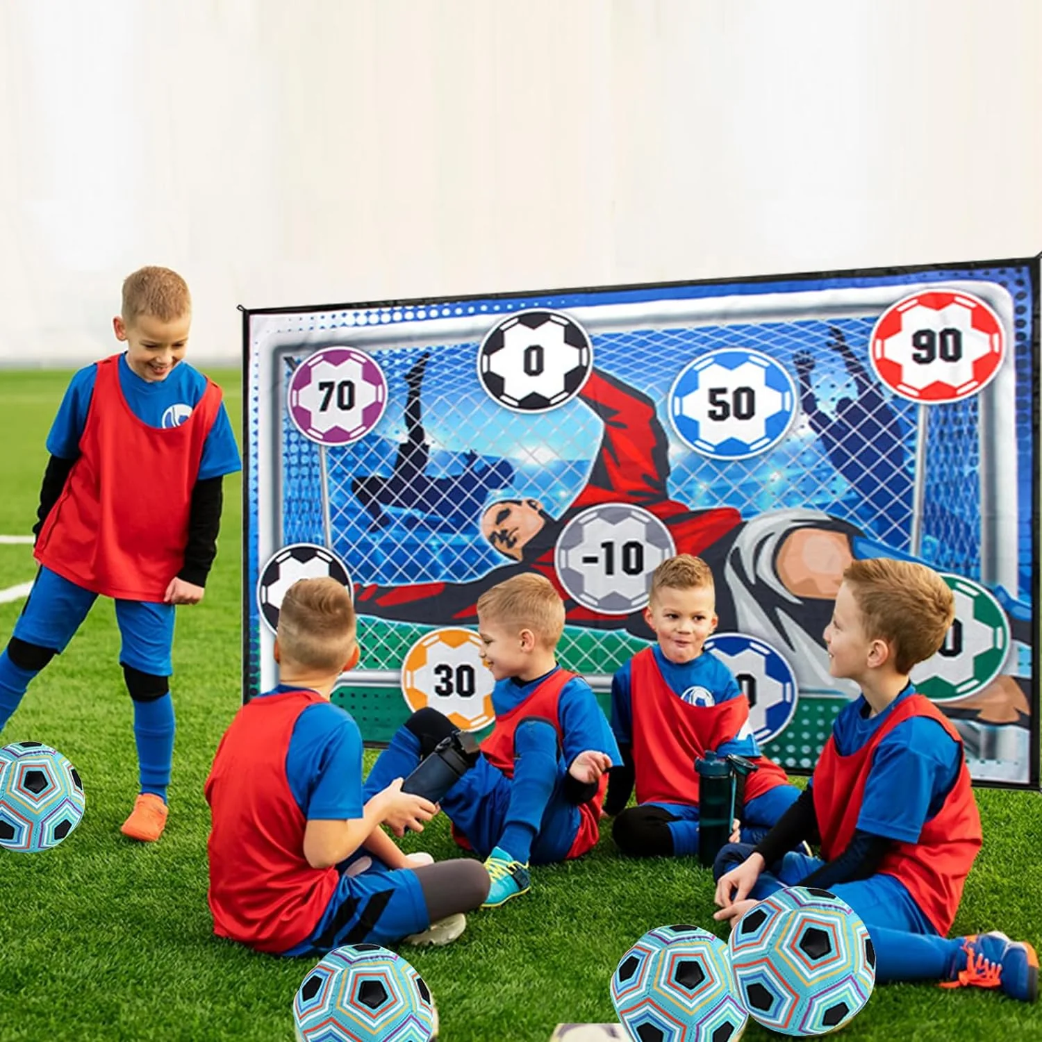 ⚽Soccer Ball Game Set – Complete with Goal & Pump, Outdoor Play & Skill Development ✨ - Image 2