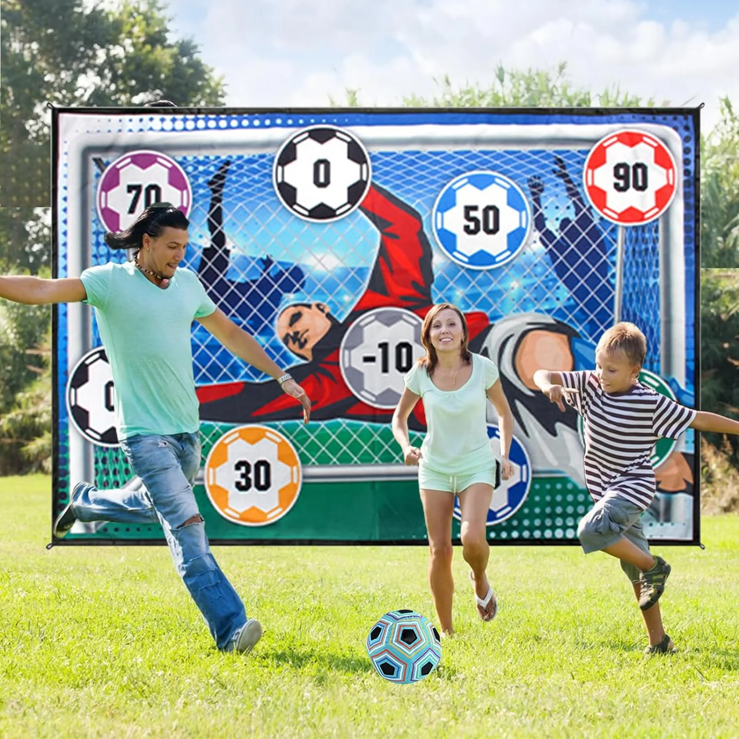 ⚽Soccer Ball Game Set – Complete with Goal & Pump, Outdoor Play & Skill Development ✨ - Image 3