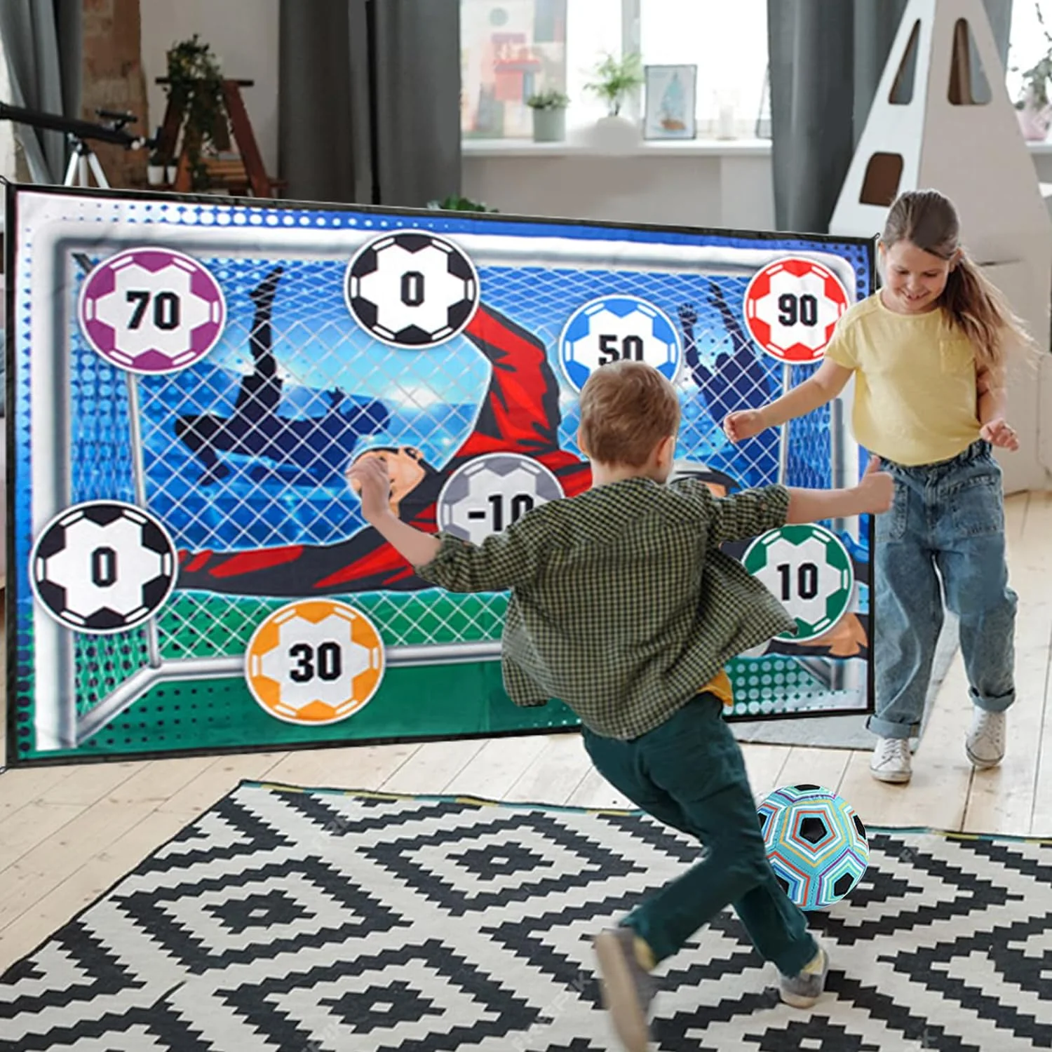 ⚽Soccer Ball Game Set – Complete with Goal & Pump, Outdoor Play & Skill Development ✨ - Image 4