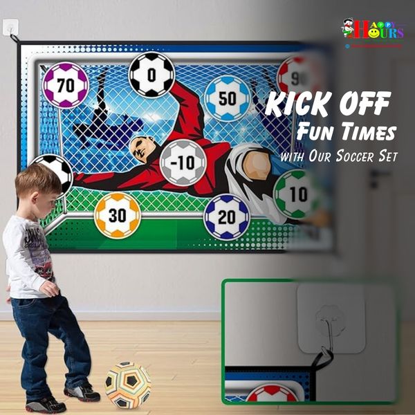 ⚽Soccer Ball Game Set – Complete with Goal & Pump, Outdoor Play & Skill Development ✨ - Image 7