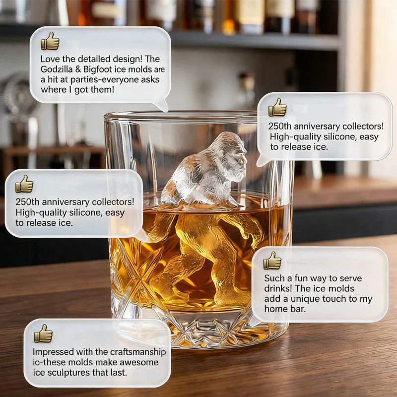🥳2026 HOT SALE🥳💞50K+ SOLD!✨ 💝Bigfoot Silicone Ice Cube Mold Tray - Image 8