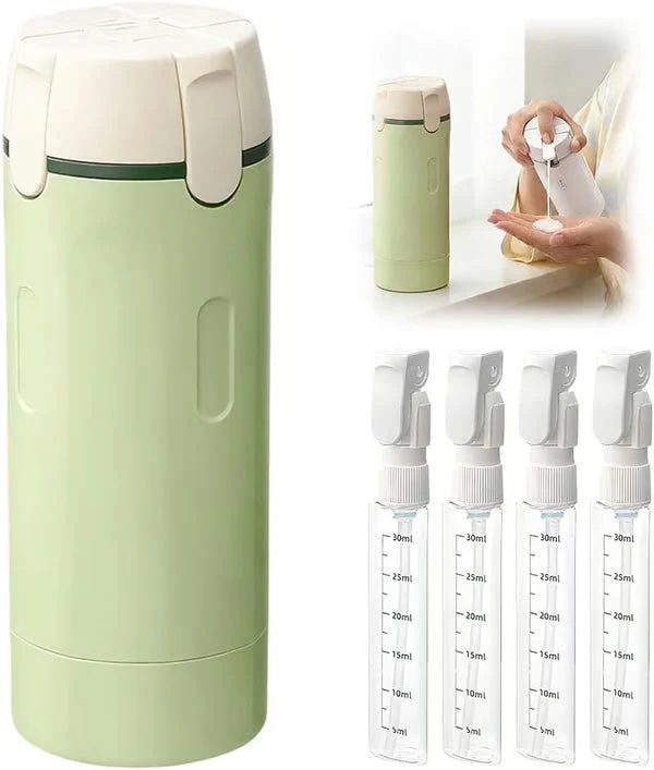 🏆2026 Travel Buddy - 40% Off!🧴 4-in-1 Travel Dispenser Bottles – Leak-Proof, Refillable & TSA Approved ✈️📦 - Image 12
