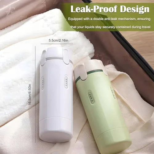 🏆2026 Travel Buddy - 40% Off!🧴 4-in-1 Travel Dispenser Bottles – Leak-Proof, Refillable & TSA Approved ✈️📦 - Image 6