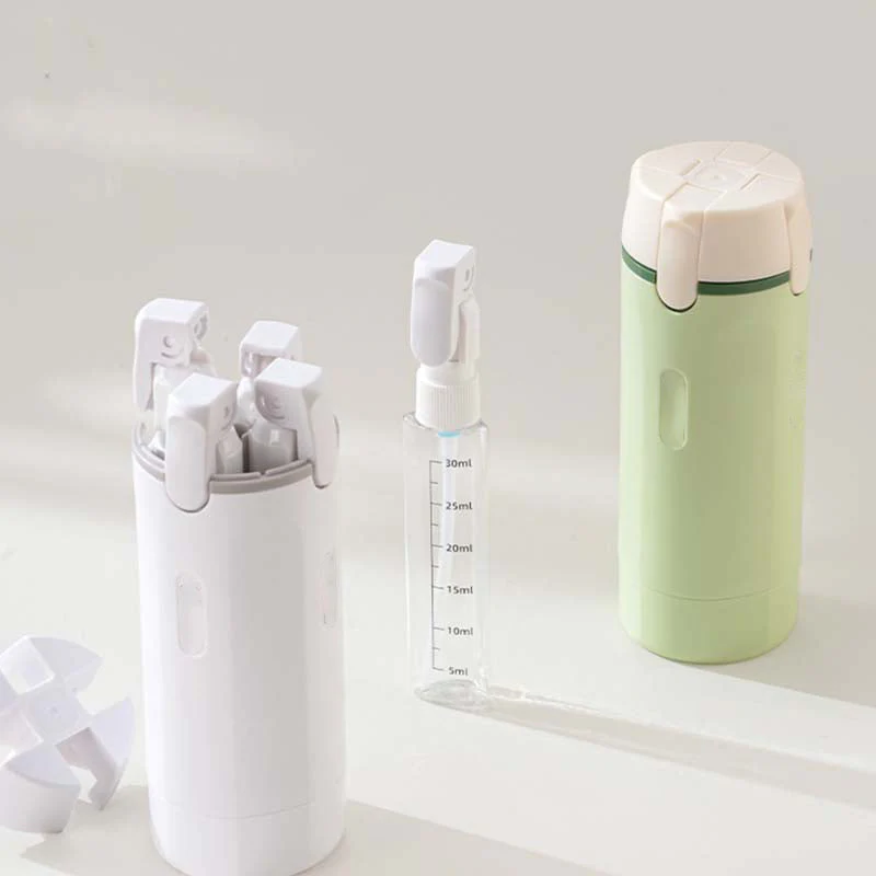 🏆2026 Travel Buddy - 40% Off!🧴 4-in-1 Travel Dispenser Bottles – Leak-Proof, Refillable & TSA Approved ✈️📦 - Image 7