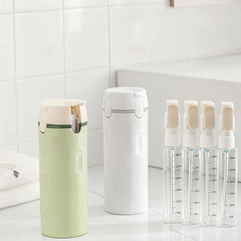 🏆2026 Travel Buddy - 40% Off!🧴 4-in-1 Travel Dispenser Bottles – Leak-Proof, Refillable & TSA Approved ✈️📦 - Image 8