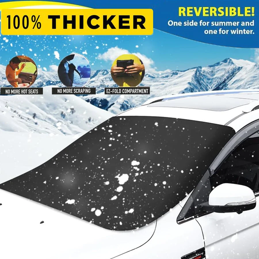 🚗 40% OFF! 🛡️2025 Upgraded Car Windshield Magnetic Snow Cover❄️ - Image 3
