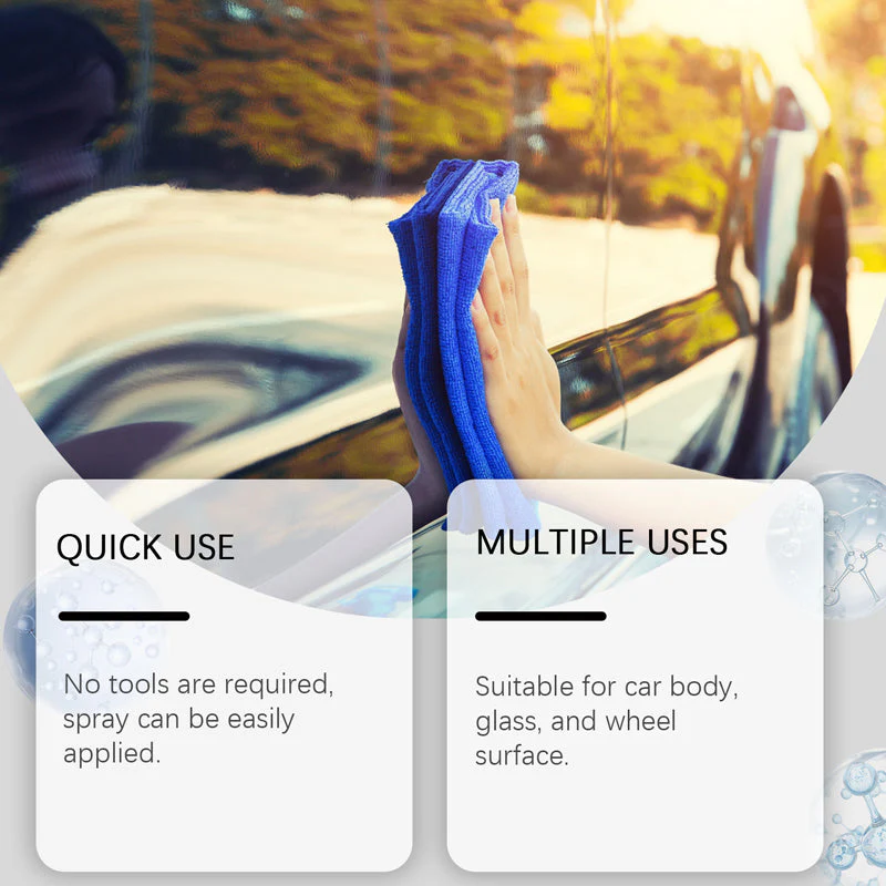 🚗40% off!✨ High-Gloss Polishing Spray—Long-lasting UV protection/water-repellent, compatible with paintwork, rims, and glass. - Image 4