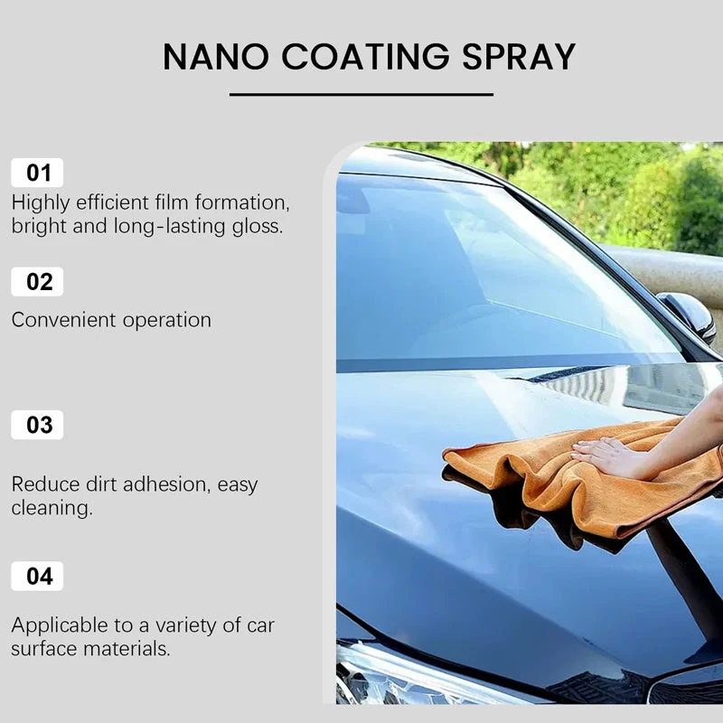 🚗40% off!✨ High-Gloss Polishing Spray—Long-lasting UV protection/water-repellent, compatible with paintwork, rims, and glass. - Image 6