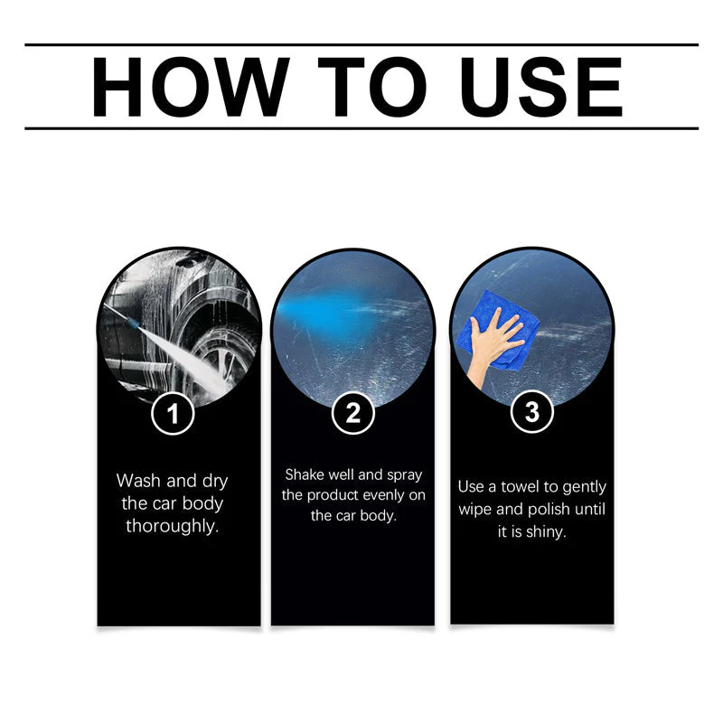🚗40% off!✨ High-Gloss Polishing Spray—Long-lasting UV protection/water-repellent, compatible with paintwork, rims, and glass. - Image 8