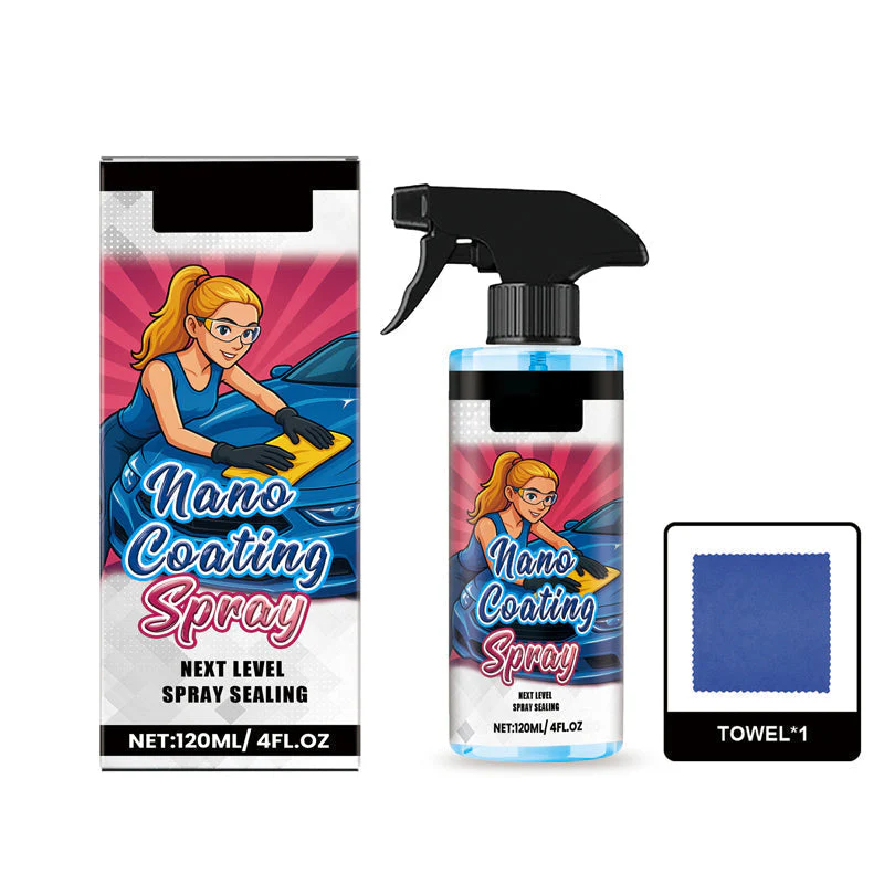 🚗40% off!✨ High-Gloss Polishing Spray—Long-lasting UV protection/water-repellent, compatible with paintwork, rims, and glass. - Image 9
