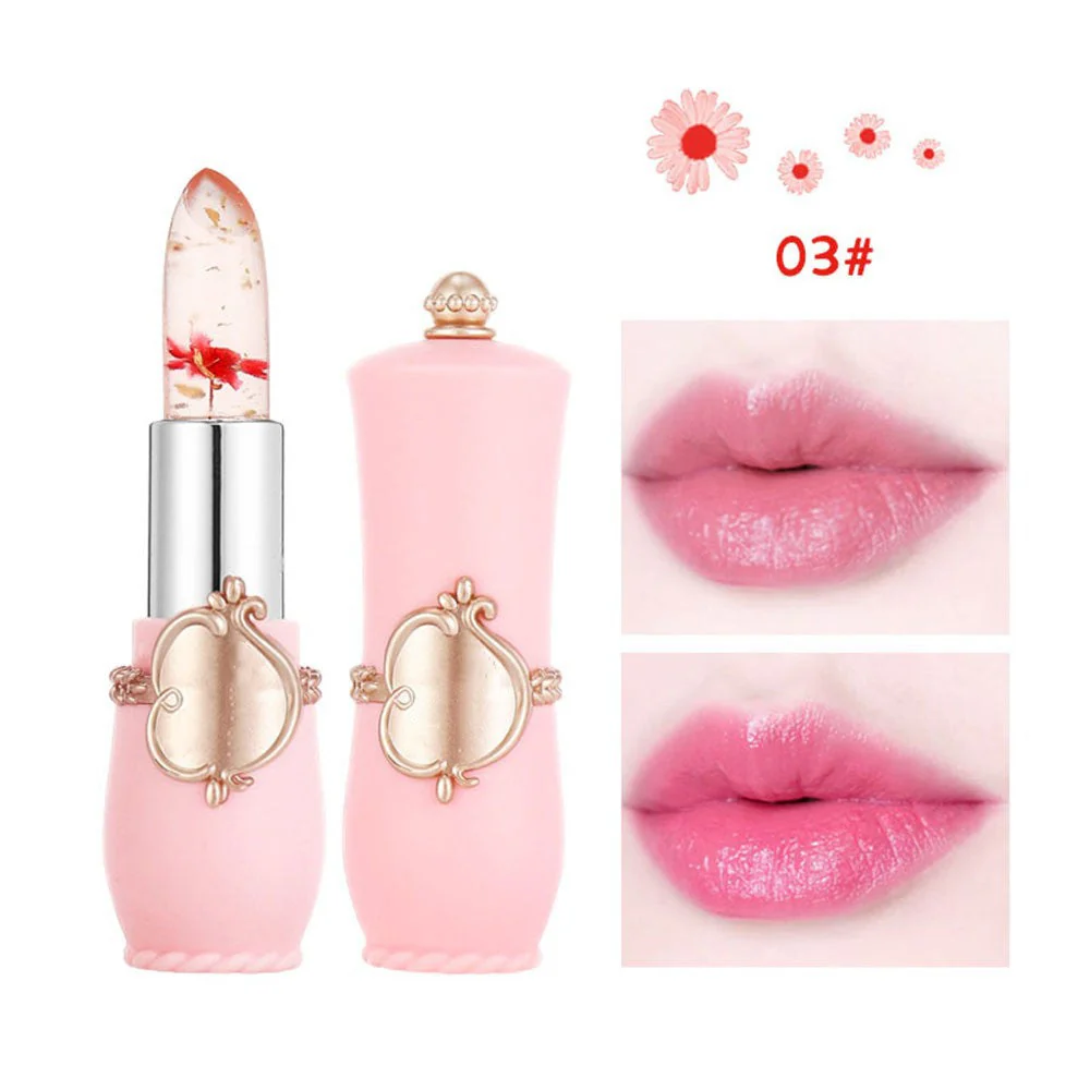 ✨BUY 1 FREE 1✨Crystal Jelly Flower Color Changing Lipstick - Image 10