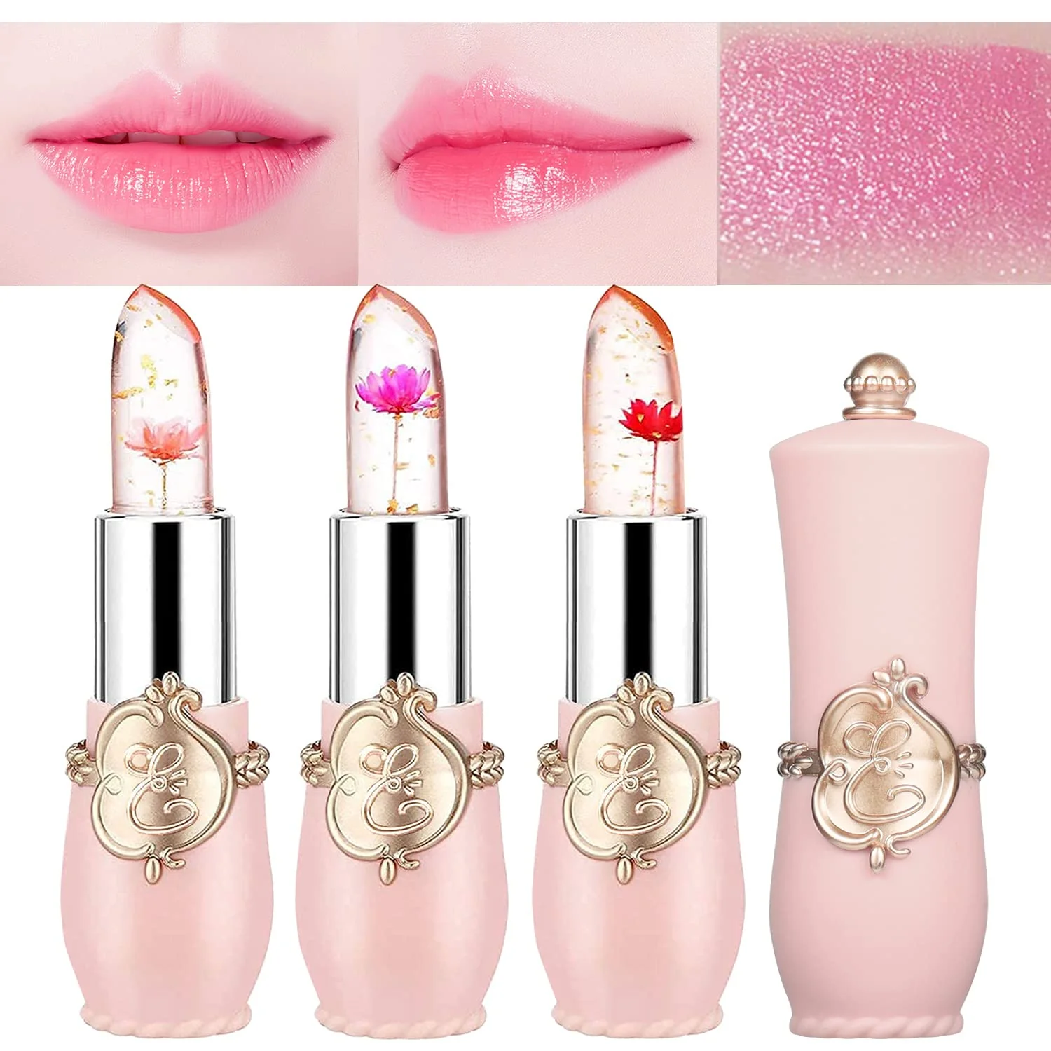 ✨BUY 1 FREE 1✨Crystal Jelly Flower Color Changing Lipstick - Image 14